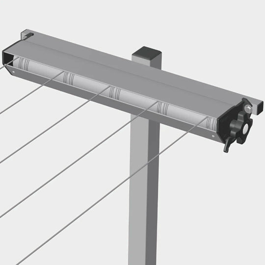 Australian made retractable clothesline