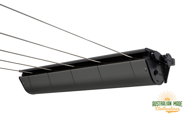 austral retractaway 50 plus in woodland grey - lines drawn out