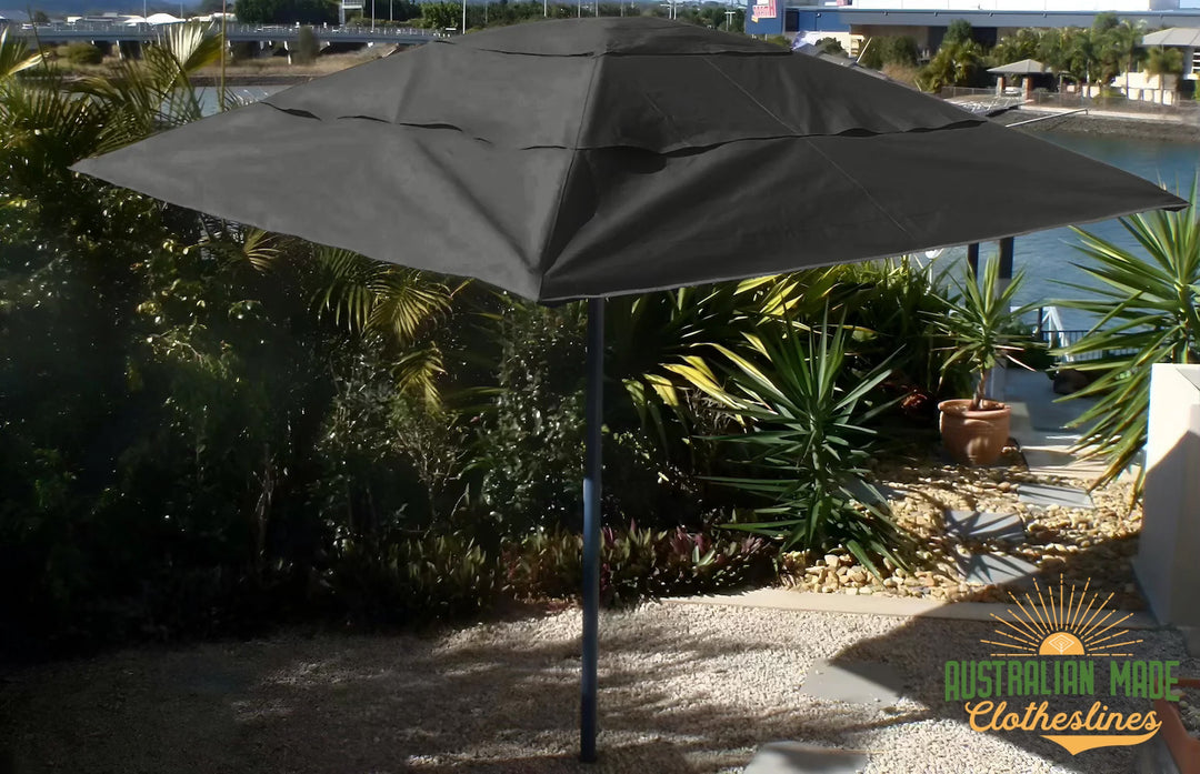 Rotary Clothesline Cover - Clothesline Cover - Clevacover - Australian Made Clotheslines  - in patio