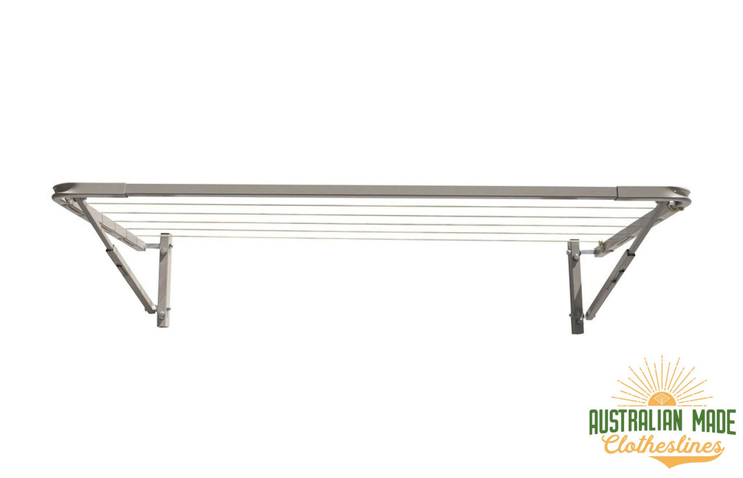 Eco 120 Clothesline - Surfmist Front Side - Australian Made Clotheslines