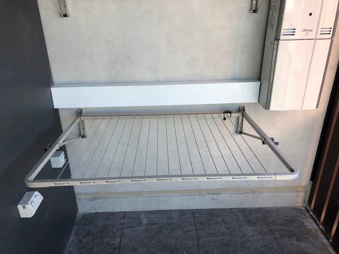 Austral Balcony Line Clothesline unfolded