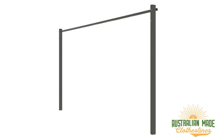 Austral Unit Line 15 Ground Mount Kit - Woodland Grey - Australian Made Clotheslines