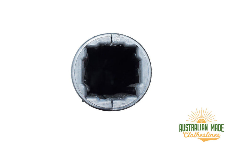 Austral Ground Socket - Top View - Australian Made Clotheslines