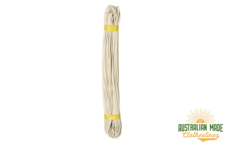 Austral 40m Clothesline Cord - Classic Cream unwrapped - Australian Made Clotheslines