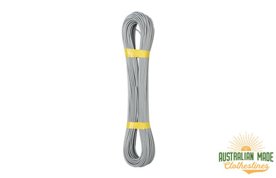 Austral 40m Clothesline Cord - Woodland Grey unwrapped - Australian Made Clotheslines