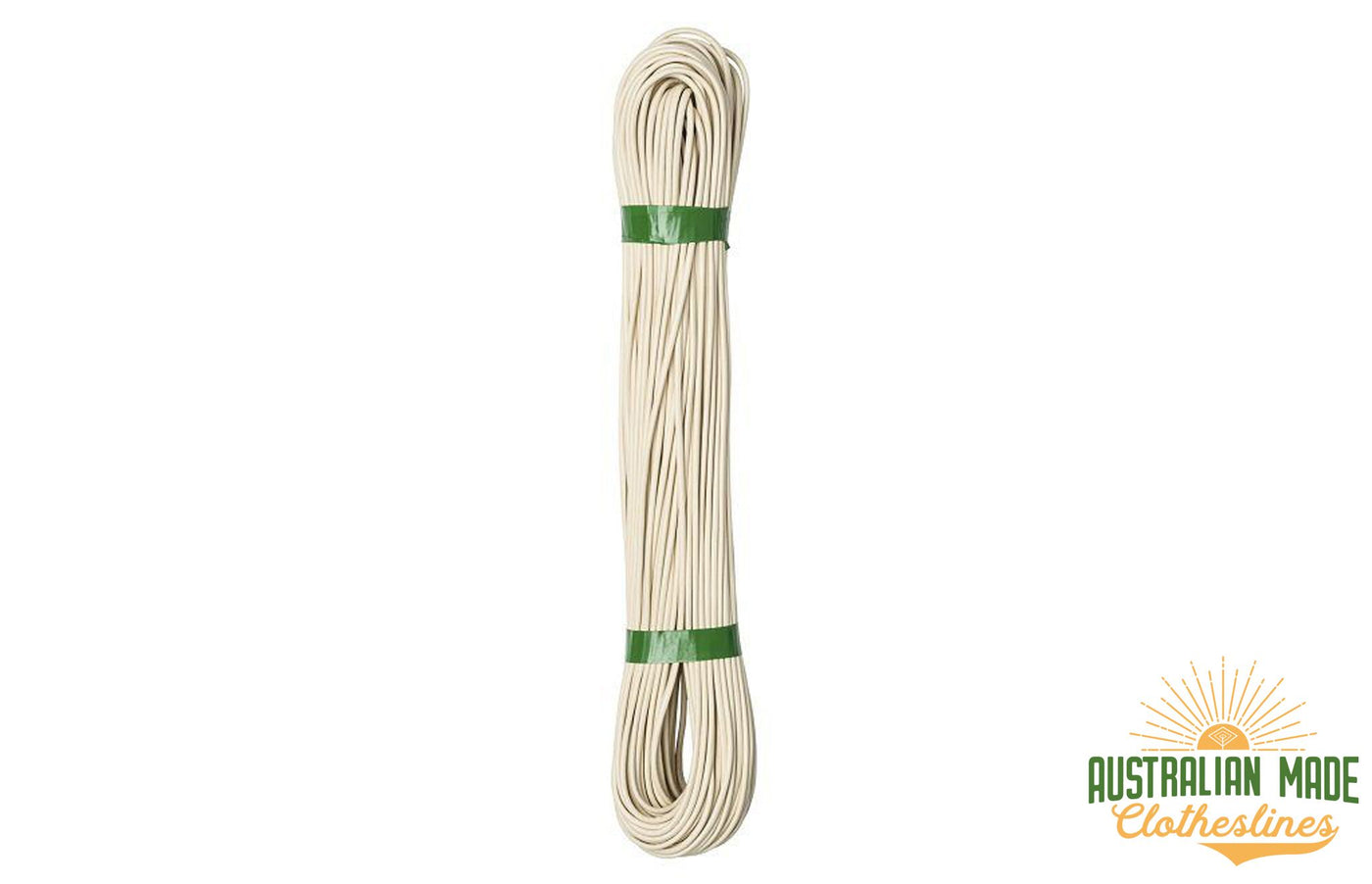 Austral 60m Clothesline Cord - Cream unwrapped - Australian Made Clotheslines