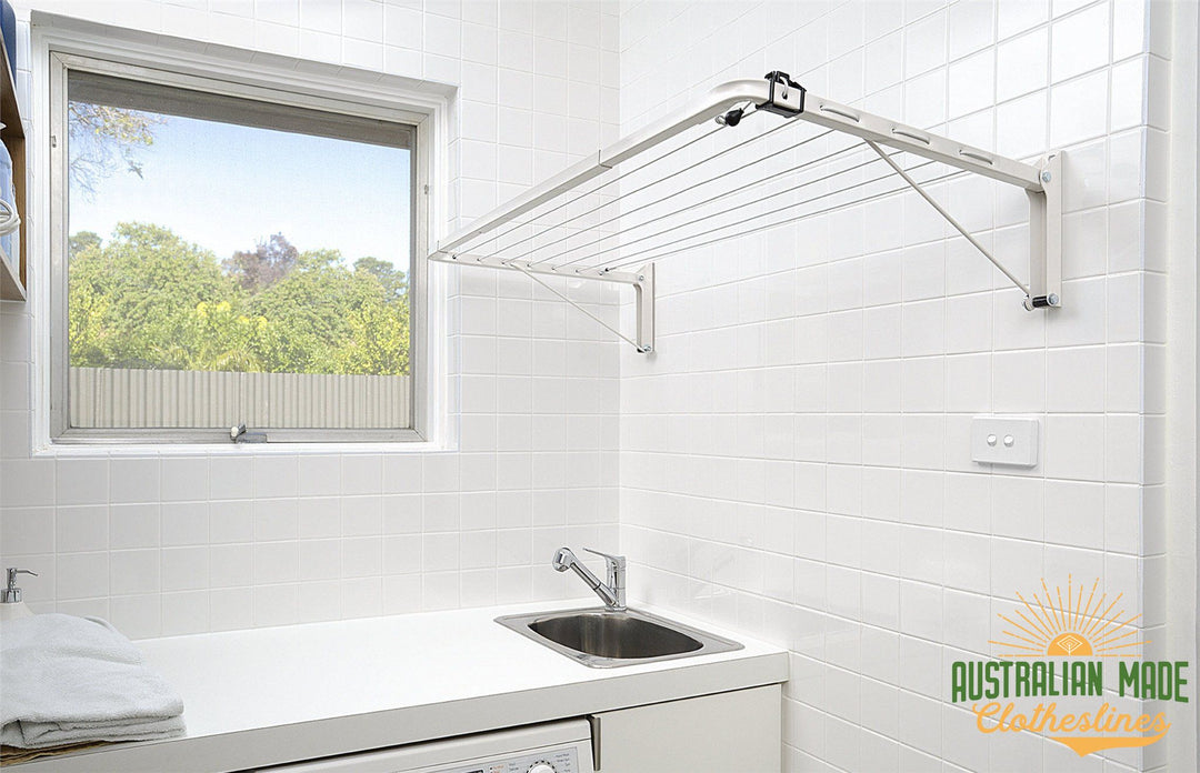 Austral Indoor Outdoor Clothesline - Wall Mounted - Australian Made Clotheslines