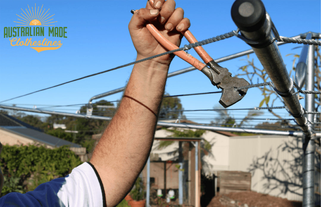 Clothesline Restring and Rewire Service - Clothesline Restring and Rewire Service - Australian Made Clotheslines