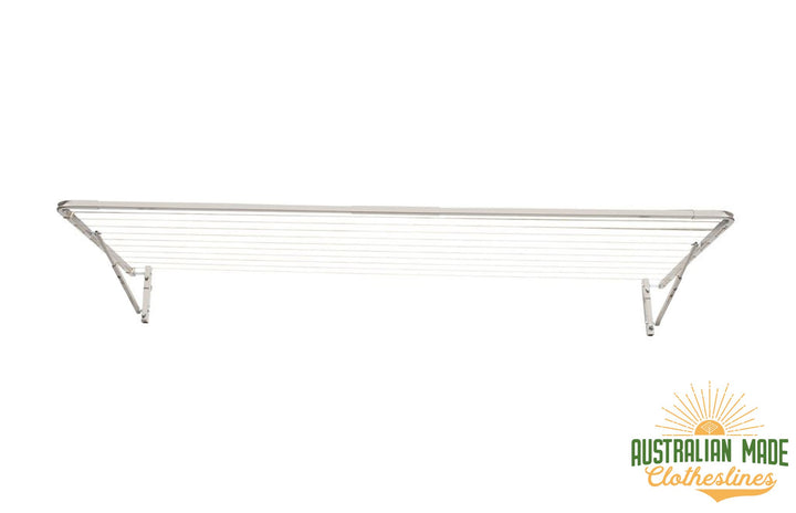 Eco 240 Clothesline - Surfmist Front View - Australian Made Clotheslines
