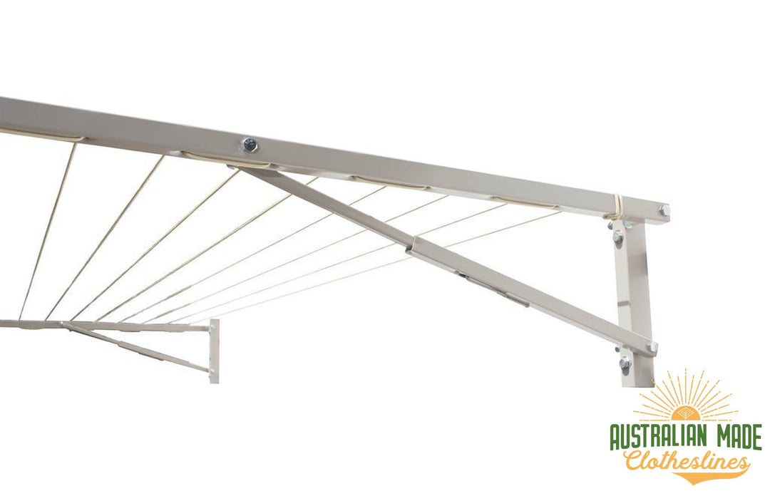 Eco 300 Clothesline - Surfmist Close Up String View - Australian Made Clotheslines