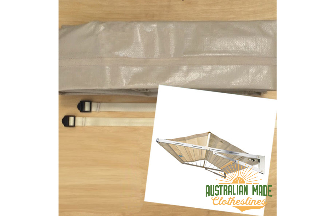 Replacement Folding Frame Clothesline Cover - Australian Made Clotheslines