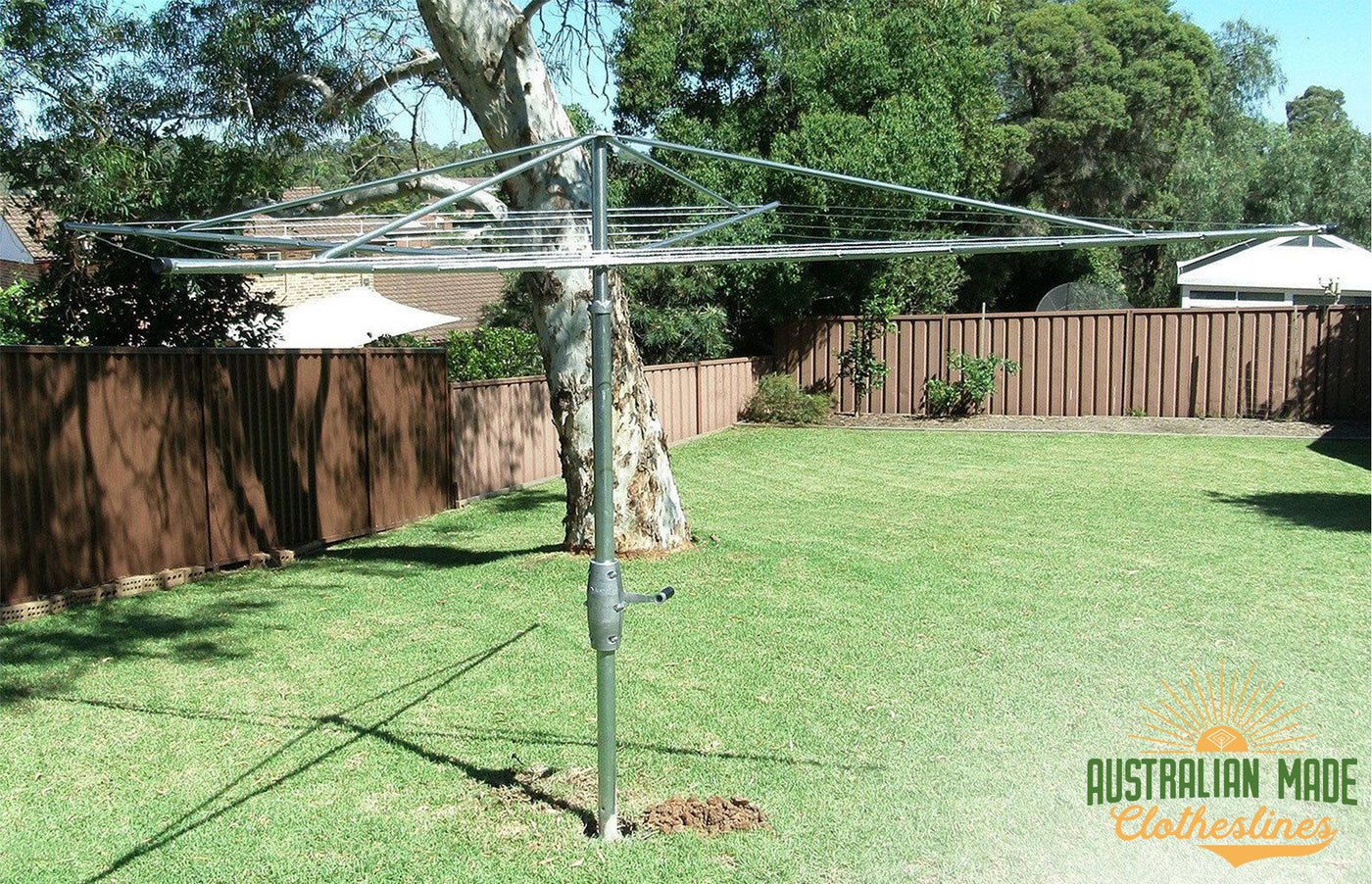 Austral Super 4 Clothes Hoist - Ground Mounted - Australian Made Clotheslines