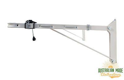 Austral Indoor Outdoor Clothesline - Right Side View - Australian Made Clotheslines