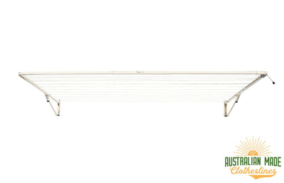 Austral Standard 28 Clothesline - Classic Cream Front View - Australian Made Clotheslines