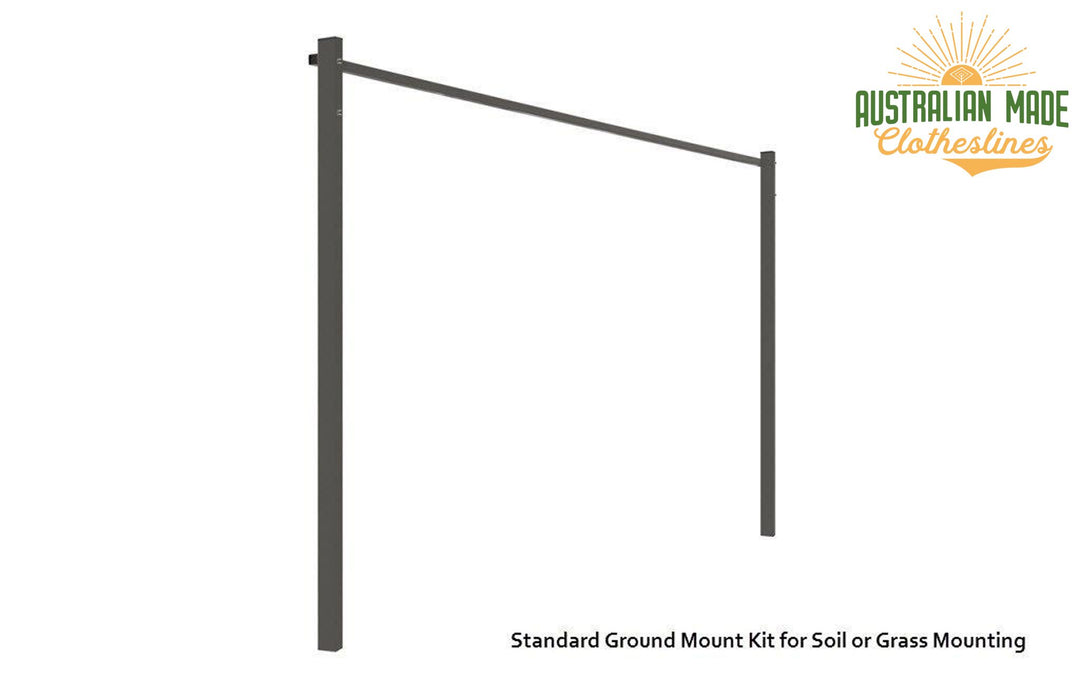 Austral Standard 28 Clothesline - Woodland Grey Post - Australian Made Clotheslines