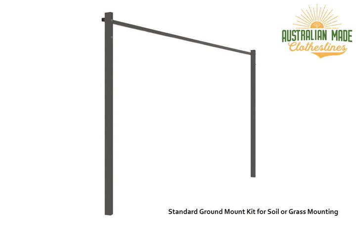 Austral Standard 28 Clothesline - Woodland Grey Post - Australian Made Clotheslines